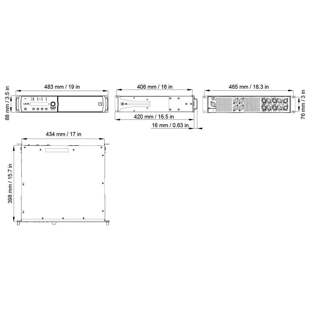 L-Acoustics LA4X