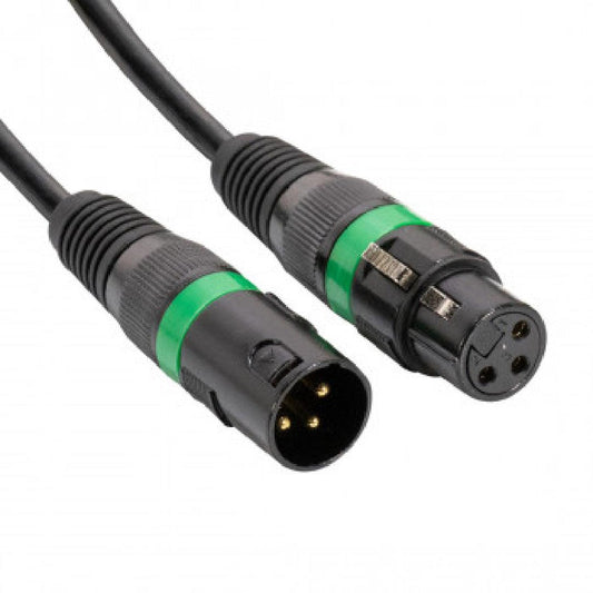 Accu-Cable 3-pin DMX-kaapeli - 5m Vuokraus - Mini Events Oy