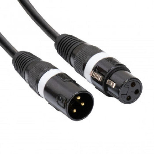 Accu-Cable 3-pin DMX-kaapeli - 3m Vuokraus - Mini Events Oy
